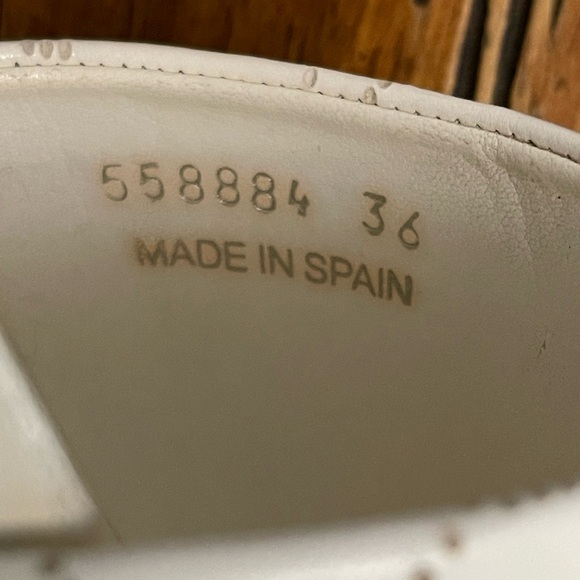 STELLA MCCARTNEY AUTHENTIC Platform Slides Mules White - Picture 12 of 14